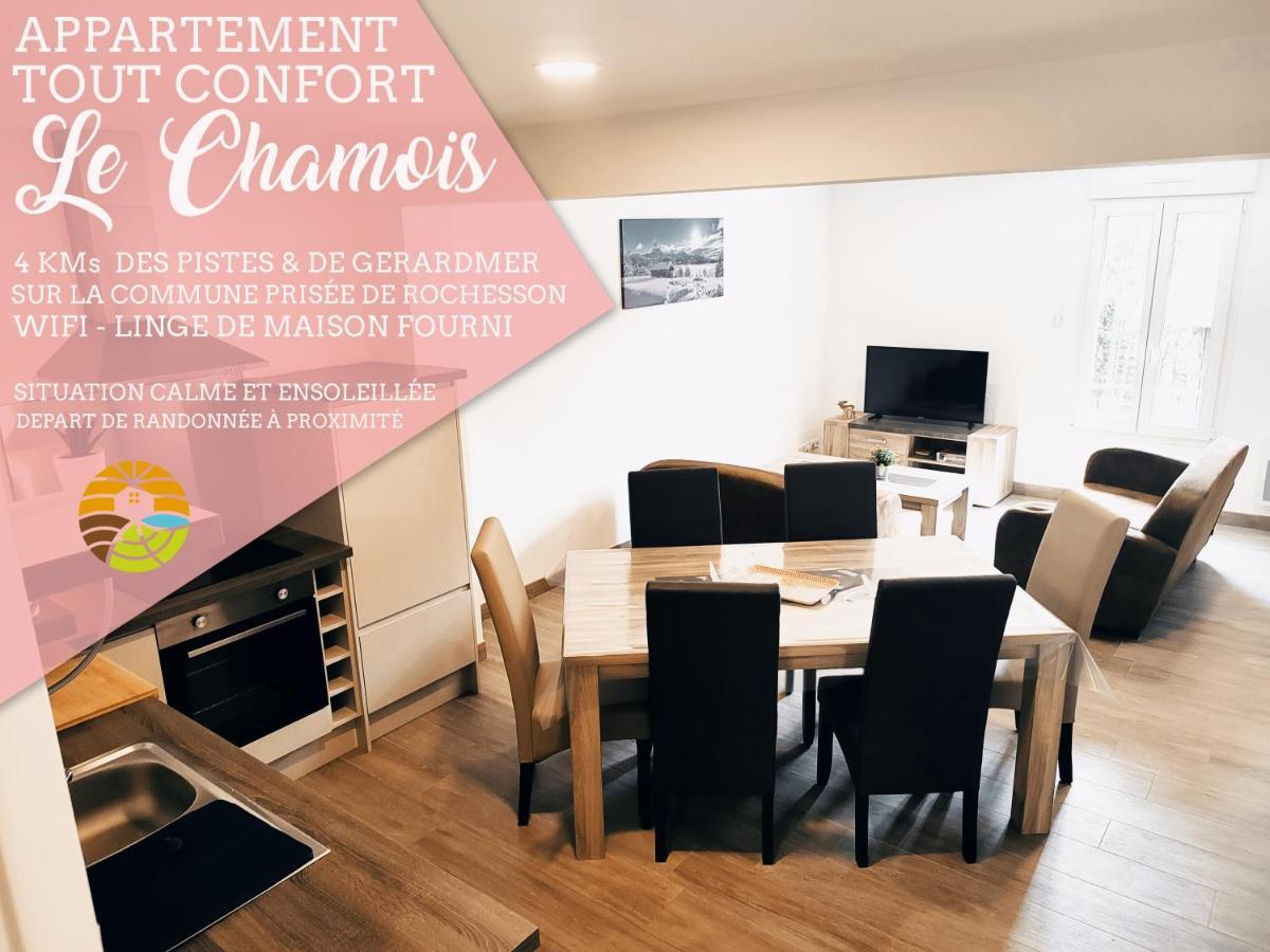 ⁂⁂ Le Chamois Appartement Cledicihome / Magnifique Vue Sur Les Montagnes / 4 Kms De Gerardmer ! ⁂⁂ Rochesson Exteriör bild